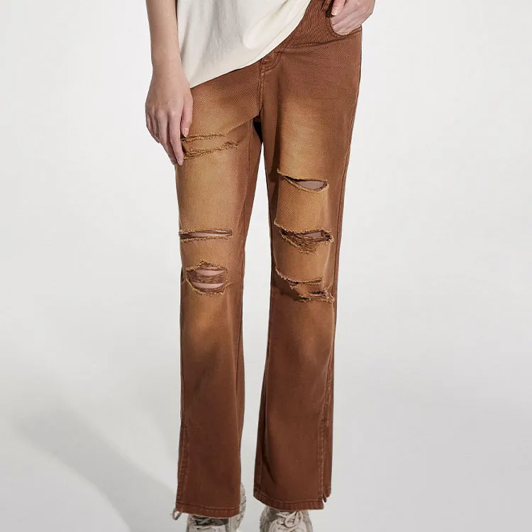 Mishkanyc Jeans Women's Light Coffee-2