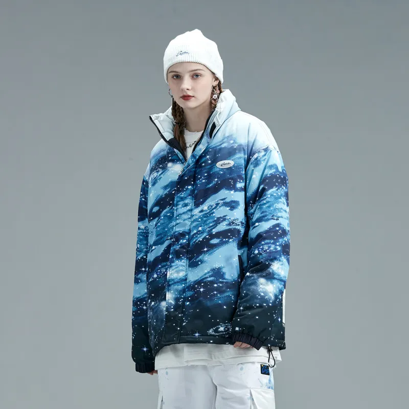 Guuka Puffer Jacket Unisex Blue-6