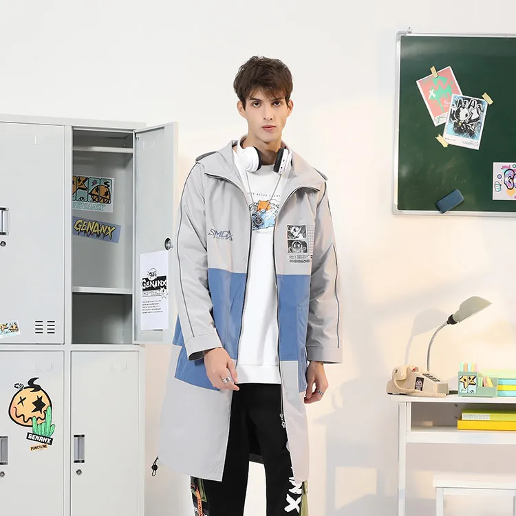 GENANX x JIDONGDUSHIAERFA Trench Coat Unisex-2