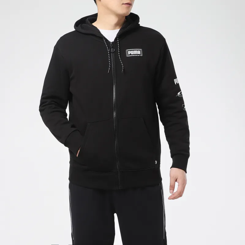 PUMA Rebel Jackets Men Black-2
