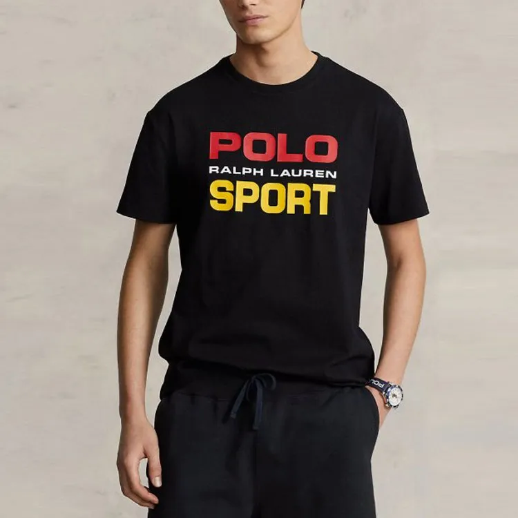 Polo Ralph Lauren SS23 T Shirt Men's Black-1