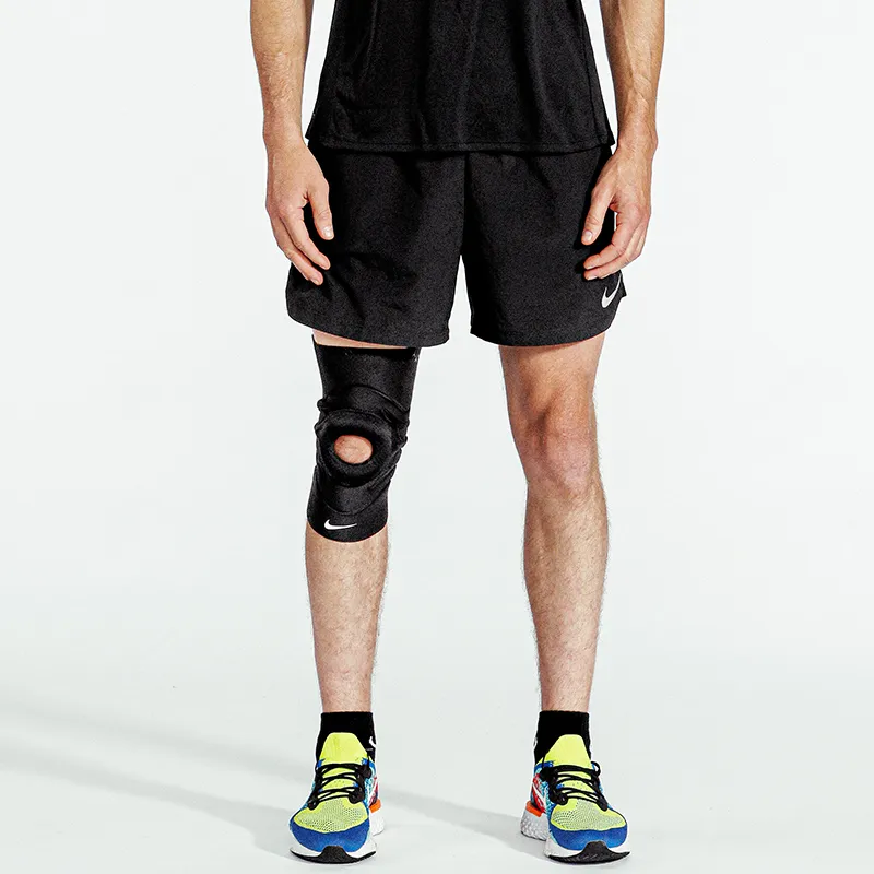 Nike Running Cycling Fitness Unisex Polyester Rubber Elastane Nylon Knee Pads-5