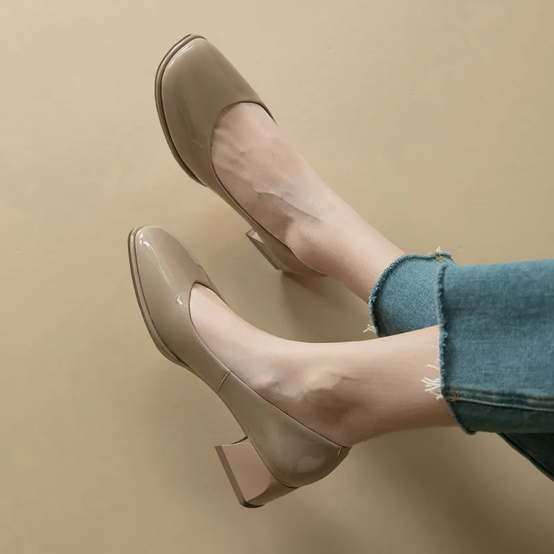 CAMEIDO Women's Casual Shoes Women's Apricot-3