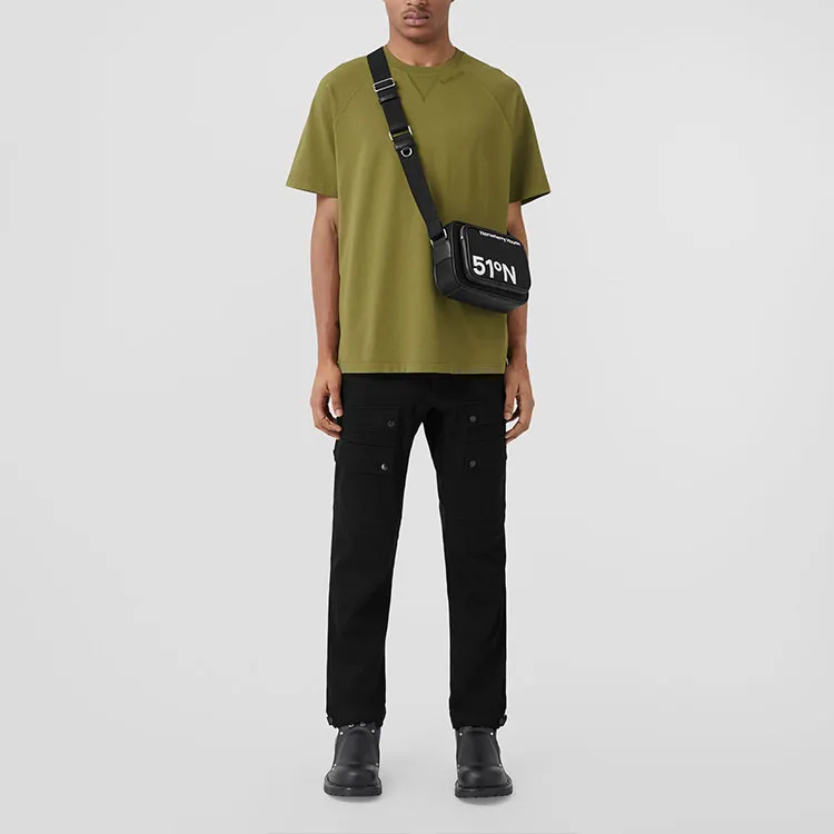 Burberry T Shirts Men Green-1
