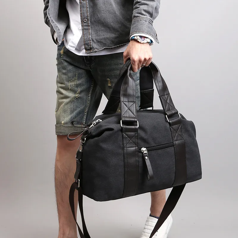 Slazenger Canvas Travel Bag Portable Canvas Bag Regular Unisex Multicolor-7