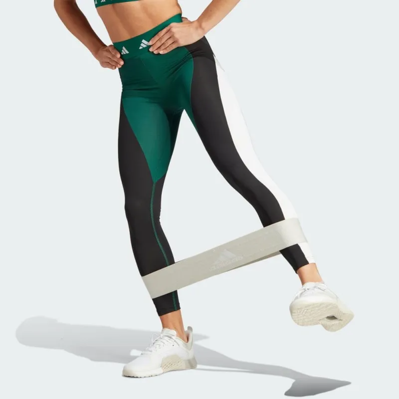 Adidas Sports Pants Women's Black Green-2