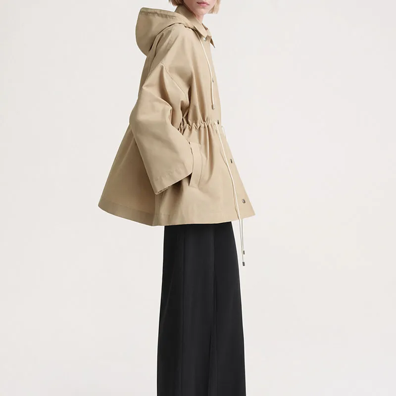 TOTEME Hooded Drawstring Parka-3