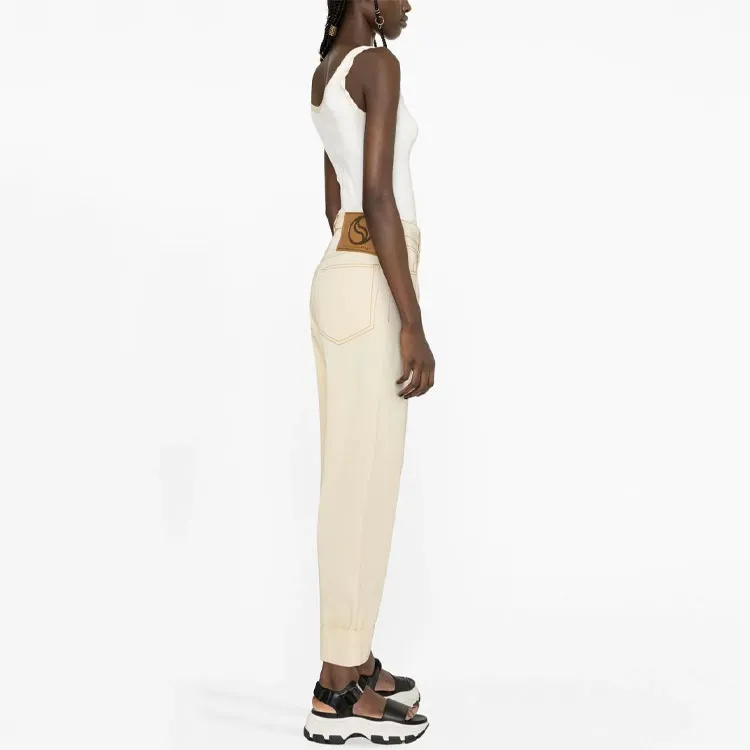 Stella McCartney Casual Pants Women's Light Beige-3