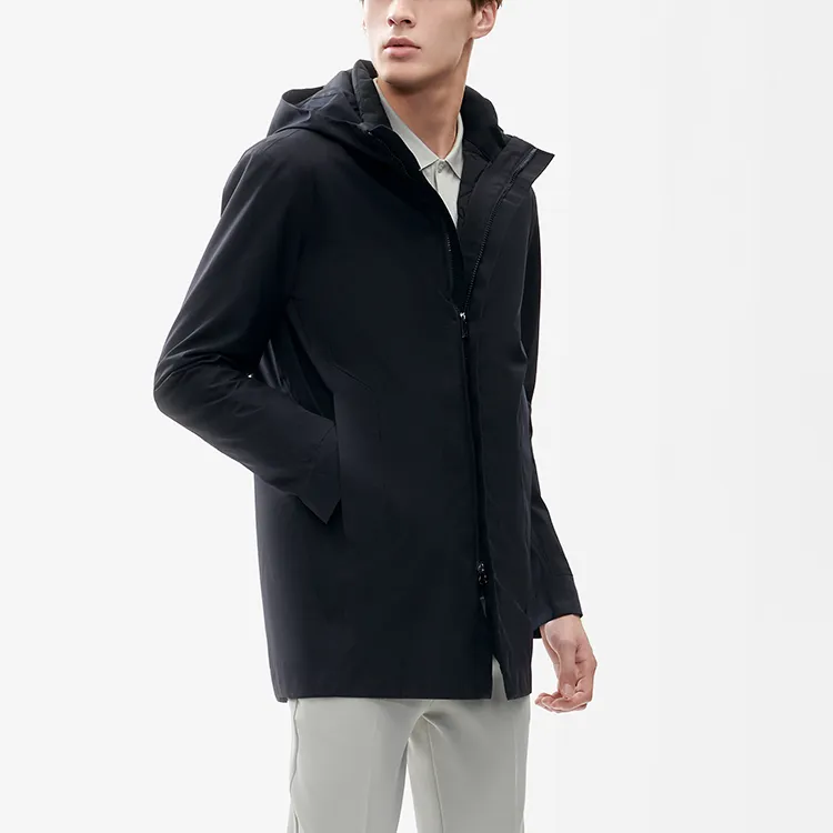 FILA Jackets Men Jet Black-7