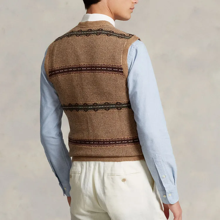 Polo Ralph Lauren Vests Men Brown-3
