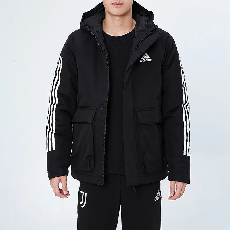 Adidas Puffer Jackets Men Black-4