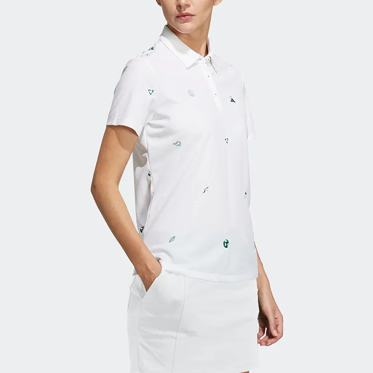 Adidas SS23 French Open Series Polo Shirt Women's White-4