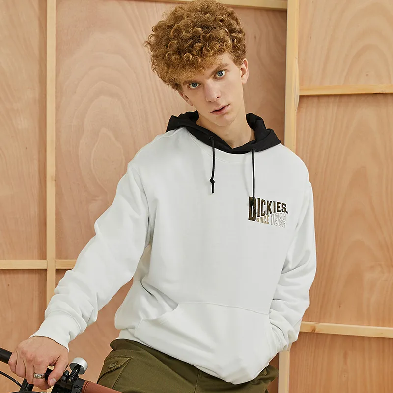 Dickies Crew Neck Regular Sweatshirt Men's White-3