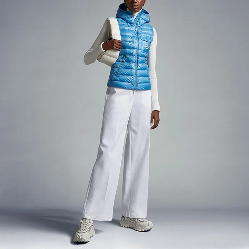 Moncler Glygos Hooded Quilted Gilet-1
