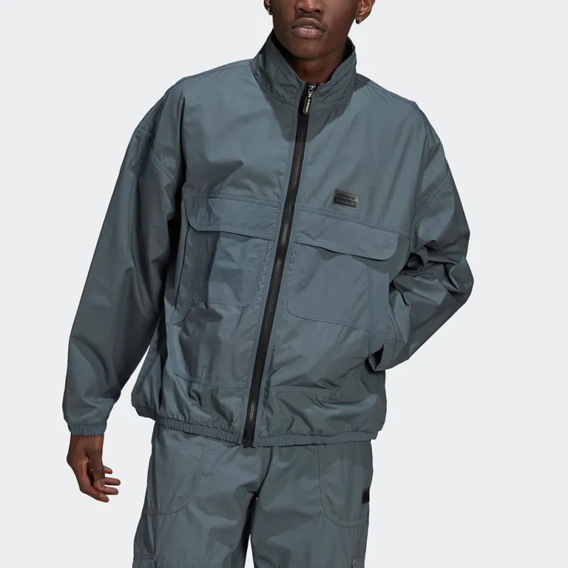 Adidas Originals R.Y.V. TRACK Jacket Men's Navy Blue-1