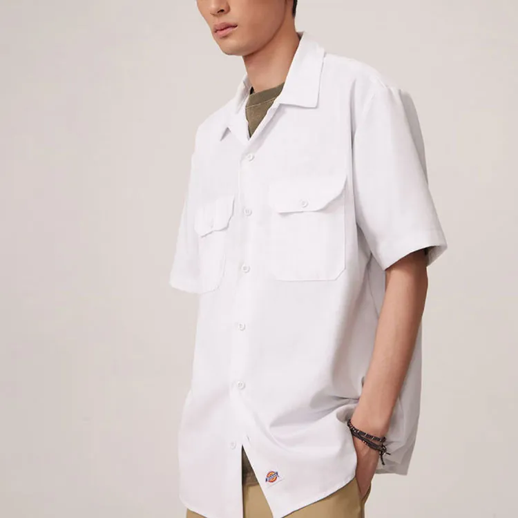 Dickies Shirts Men White-3