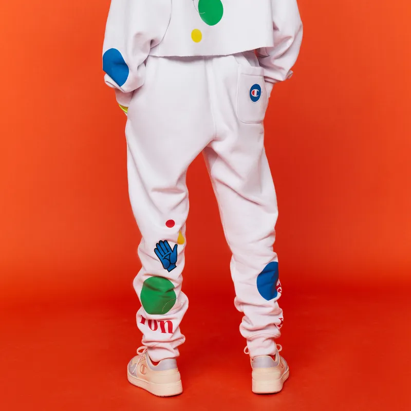 Hasbro X Champion X Hasbro Knitted Sweatpants Unisex White-4