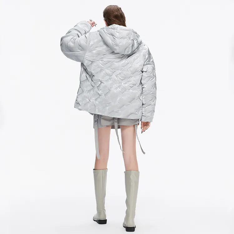 Boy London Down Jacket Winter Unisex Gray-5