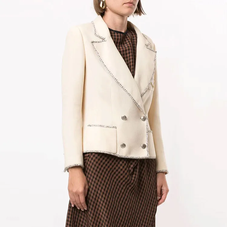 CHANEL 2005 Crest Double breasted Jacket-3