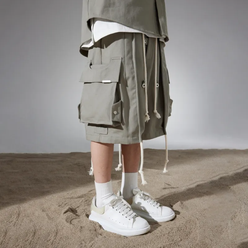 LOSTCTRL Loose Fit Shorts Unisex-5