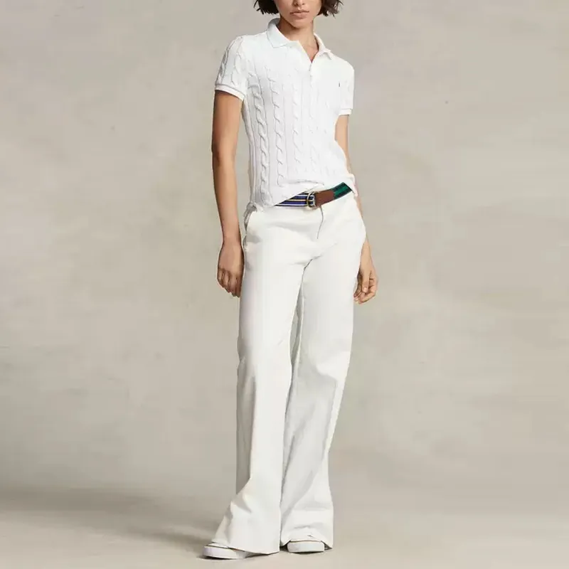 Polo Ralph Lauren FW22 Polo Shirt Women's White-2