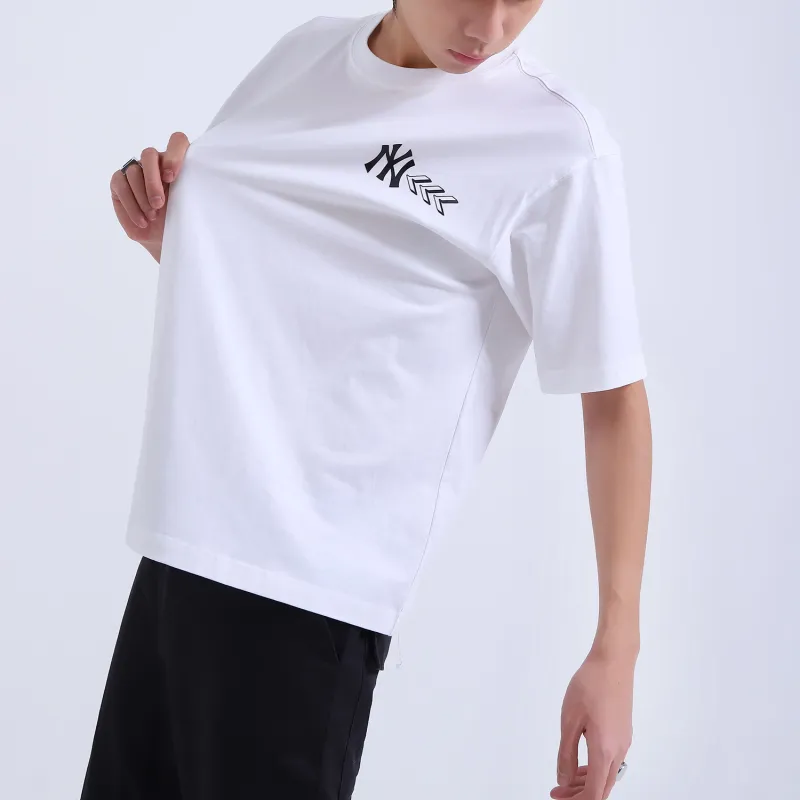 MLB New York Yankees T Shirts Unisex White-5