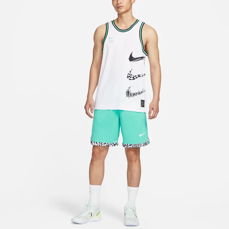 Nike SS23 Resistant High Basketball Series Basketball Jerseys Men's White-2