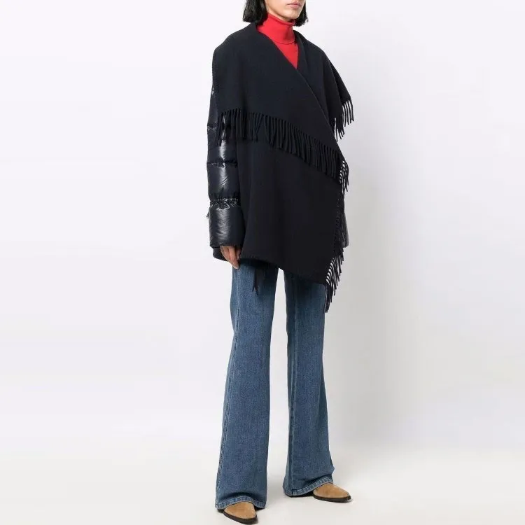 Moncler Cloaks Women's Navy-3
