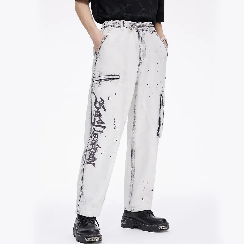 Boy London FW21 Jeans Unisex White-5