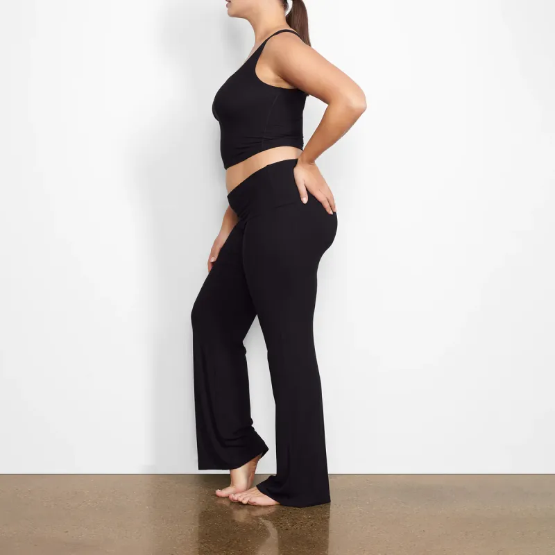 Skims Casual Pants Women's Black-3