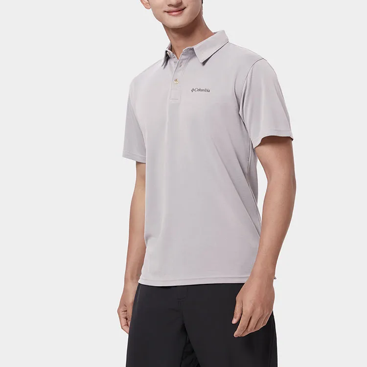 Columbia Polo Shirts Men Gray-3