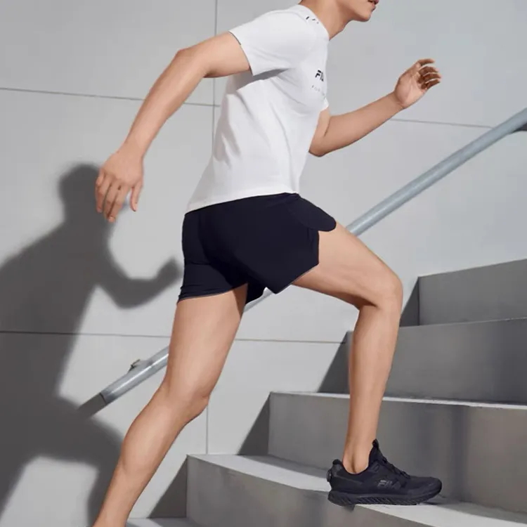 FILA Athletics Casual Shorts Men Pitch Black-3