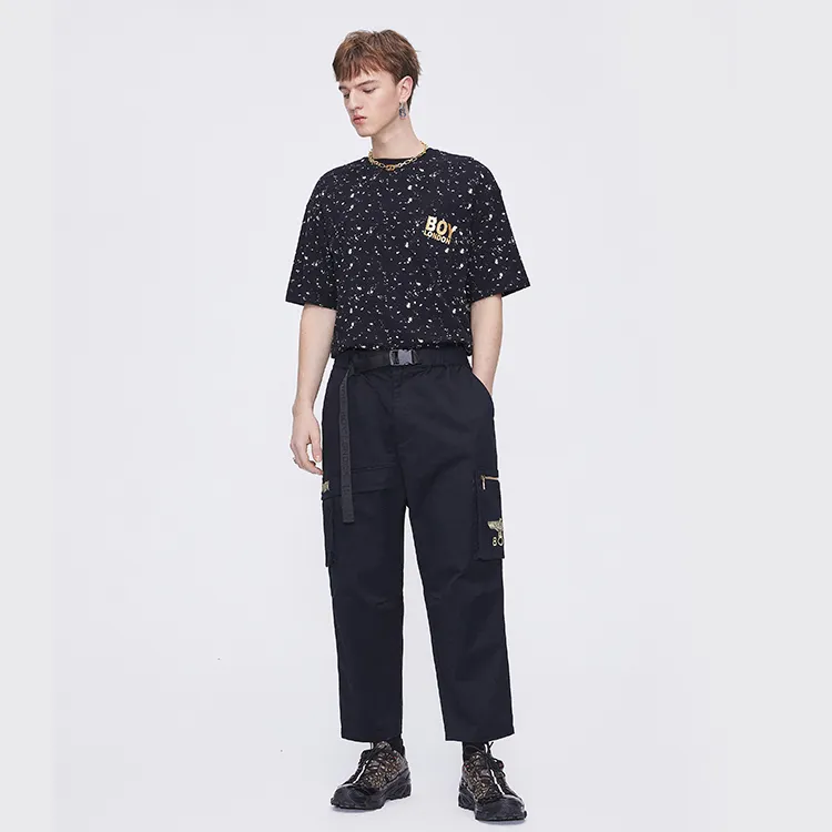 Boy London Cargo Pants Unisex Black-2