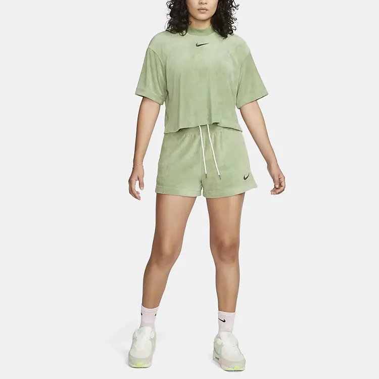 Nike Sports Shorts Women's Oil Green-1
