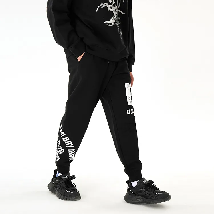 Boy London Knitted Sweatpants Unisex Black-6