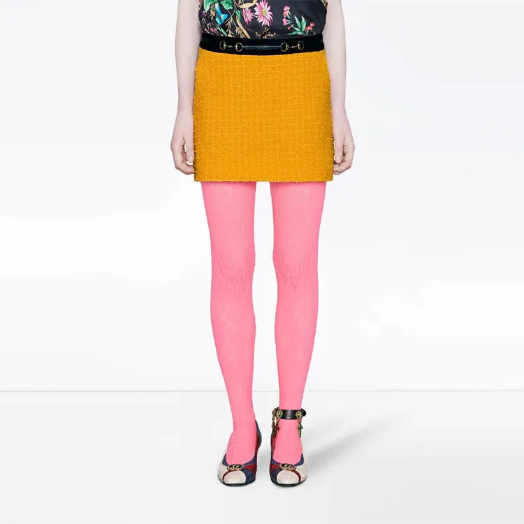 GUCCI SS20 Casual Short Skirts Women's Yellow-1