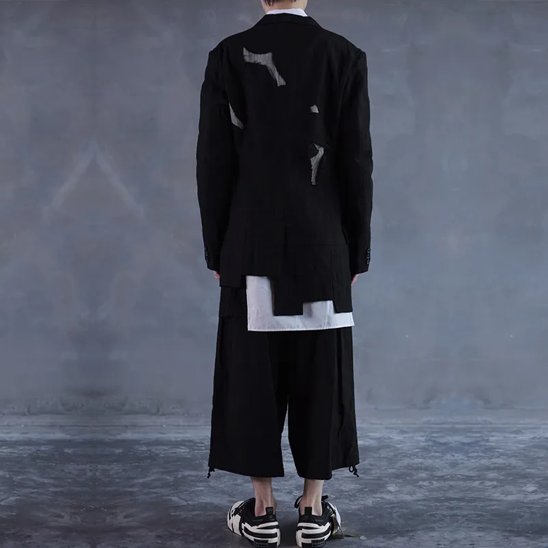 Yohji Yamamoto Business Suits Unisex Black-7