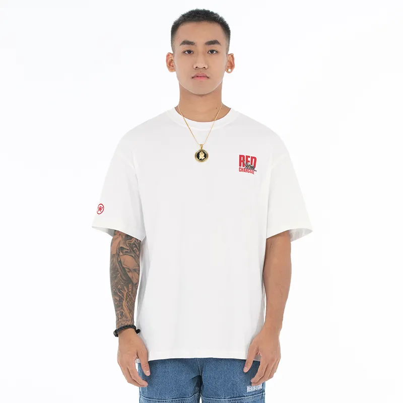 REDCHARCOAL T-Shirt Unisex White-2