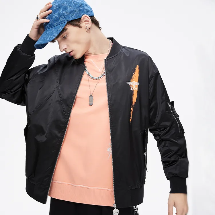 Boy London FW21 Loose Fit Jacket Unisex Black-3