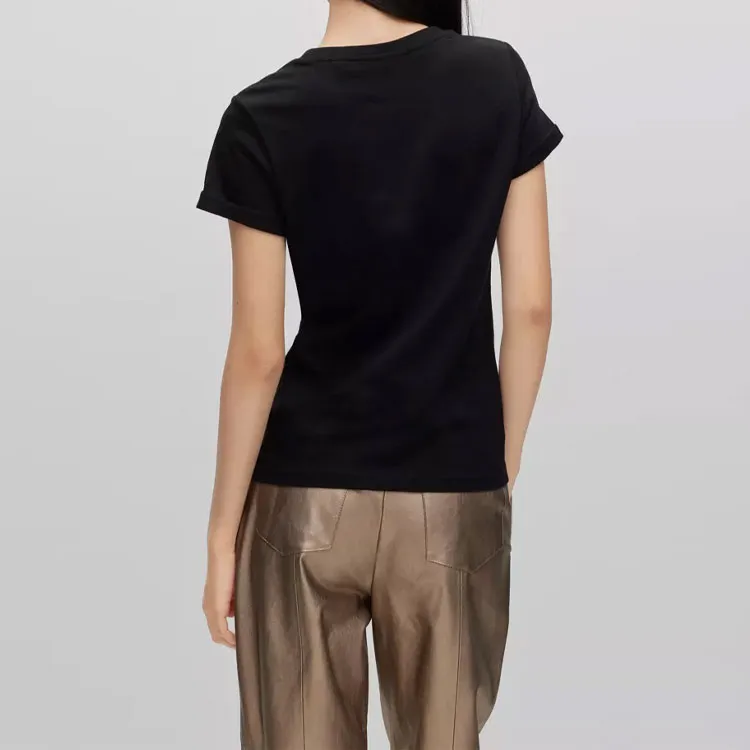 HUGO BOSS T-Shirts Women's Black-1