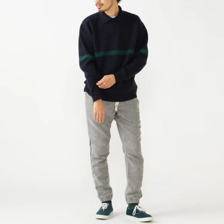 Beams Cotton Trousers-13