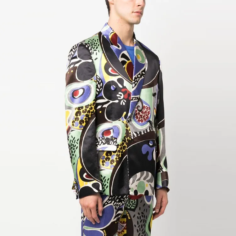 MOSCHINO Business Suits Men Black-3