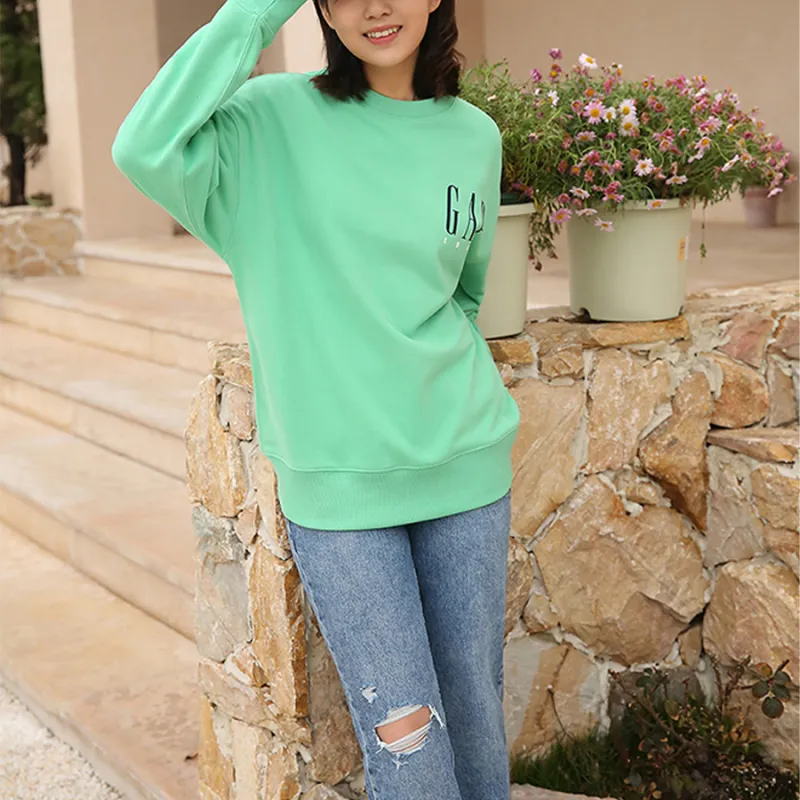 GAP Sweatshirts Unisex Fruit Green-2