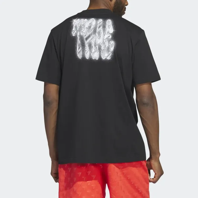 Adidas Trae Metallic Graphic Tee-2