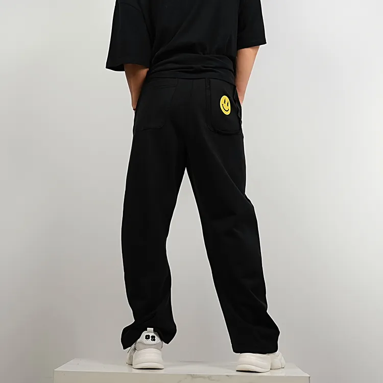 RICKYOUNG Straight Thickened Casual Pants Unisex-9