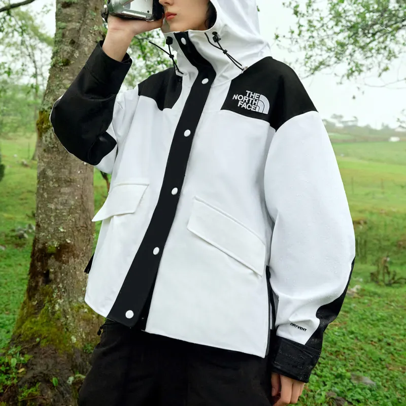 THE NORTH FACE Waterproof And Windproof Windbreaker Jacket Women's White-3