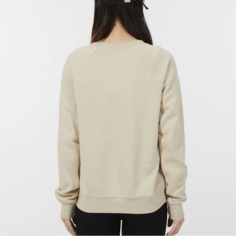 Nike Sportswear Essentials Series Sweatshirts Women's Khaki-3