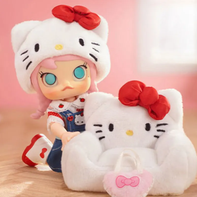 POP MART MOLLY × Hello Kitty Action Figures 13cm-4