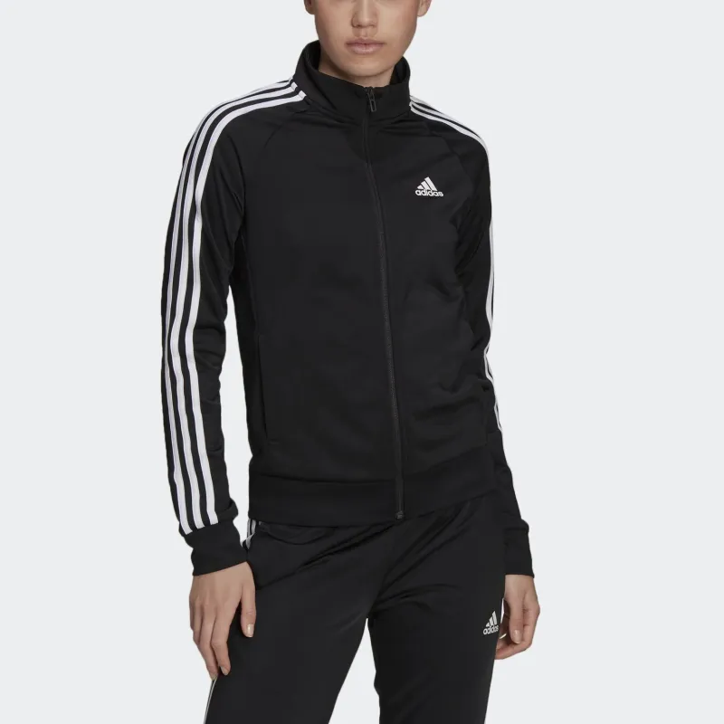Adidas Free Shipping With AdiClub Primegreen Essentials Warm Up Slim 3 Stripes Track Jacket-2