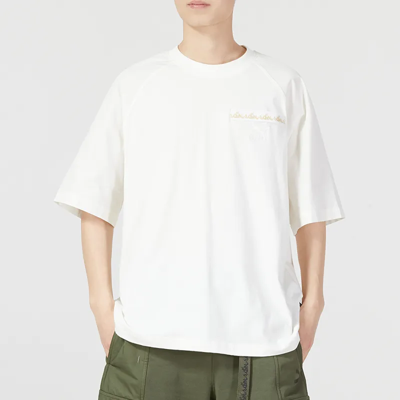 PUMA Humming 3,SS23 Chinese Culture Tribute Series T Shirt Men's White-1